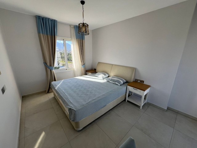 2+1 FURNISHED FLAT FOR RENT IN BLUE MARE SITE IN GIRNE/ALSANCAK