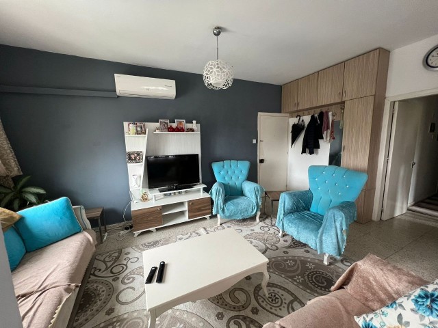 3+1 FURNISHED FLAT FOR SALE IN KYRENIA CENTRAL NUSMAR MARKET AREA