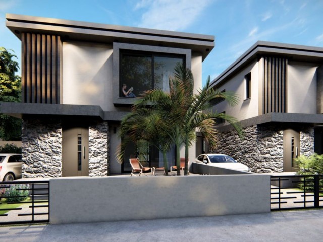 3+1 VILLAS UNDER CONSTRUCTION IN NICOSIA/HAMİTKÖY FOR SALE