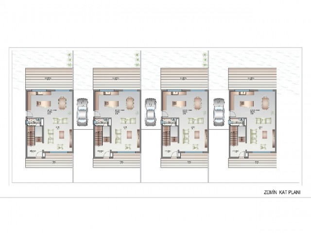 3+1 VILLEN IM BAU IN NICOSIA/HAMİTKÖY ZU VERKAUFEN