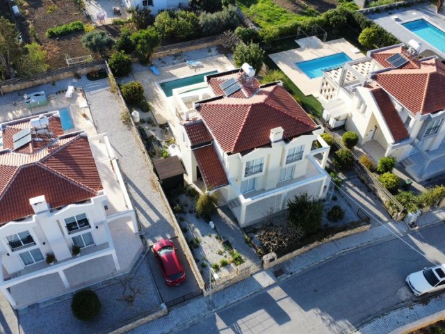 3+1 VILLA WITH PRIVATE POOL FOR SALE IN GIRNE/ALSANCAK