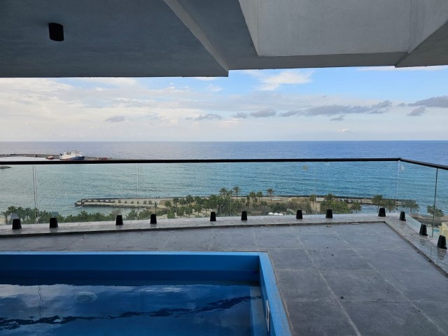 WOHNUNGEN ZU VERMIETEN MIT PRIVATEM BALKON UND POOL IN KYRENIA/KARAKUM