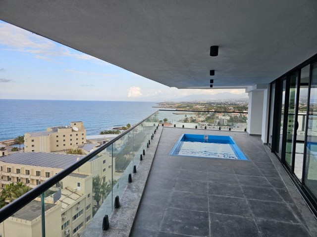 WOHNUNGEN ZU VERMIETEN MIT PRIVATEM BALKON UND POOL IN KYRENIA/KARAKUM