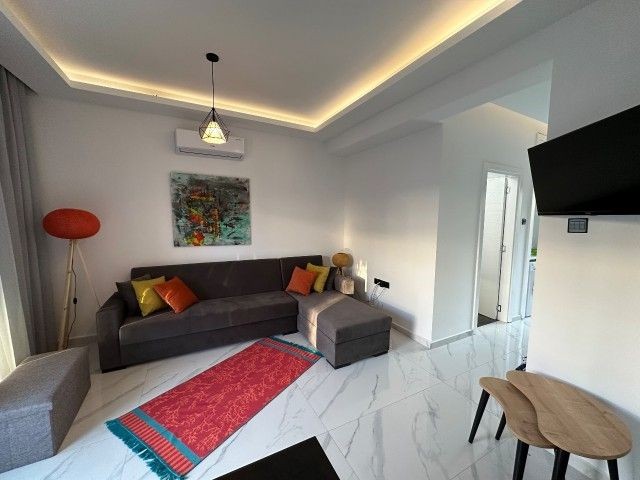 GİRNE/ALSANCAK'TA KİRALIK YENİ SIFIR EŞYALI 1+1 DAİRE