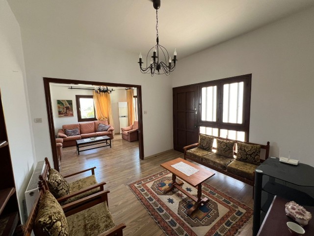 3+1 FULLY FURNISHED DETACHED HOUSE FOR RENT IN GİRNE/ALSANCAK ENTRANCE ADA BEACH AREA