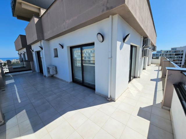 3+1 FURNISHED PENTHOUSE WITH STUNNING MOUNTAIN AND SEA VIEWS FOR SALE IN KYRENIA CENTER