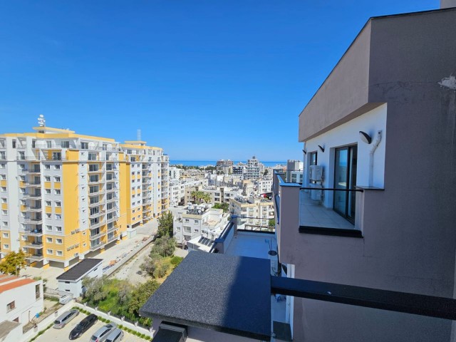 3+1 FURNISHED PENTHOUSE WITH STUNNING MOUNTAIN AND SEA VIEWS FOR SALE IN KYRENIA CENTER