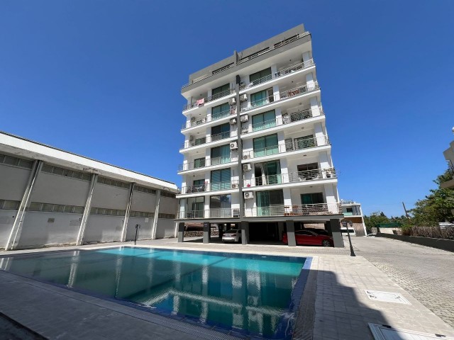 2+1 FURNISHED FLAT FOR SALE IN KYRENIA TEACHERS HOUSE AREA WITH POOL