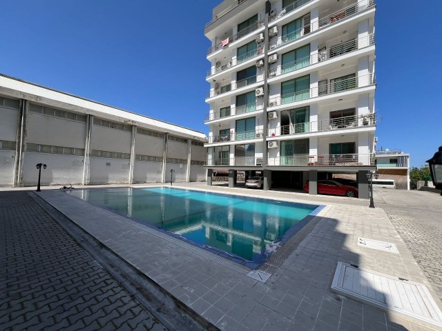 2+1 FURNISHED FLAT FOR SALE IN KYRENIA TEACHERS HOUSE AREA WITH POOL