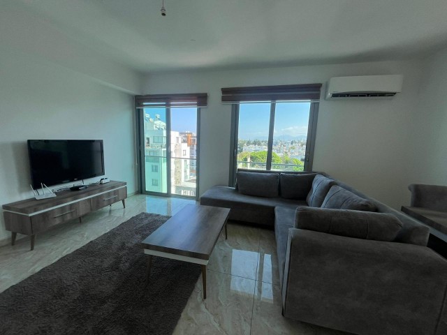 GİRNE MERKEZDE SATILIK 2+1 EŞYALI PENTHOUSE