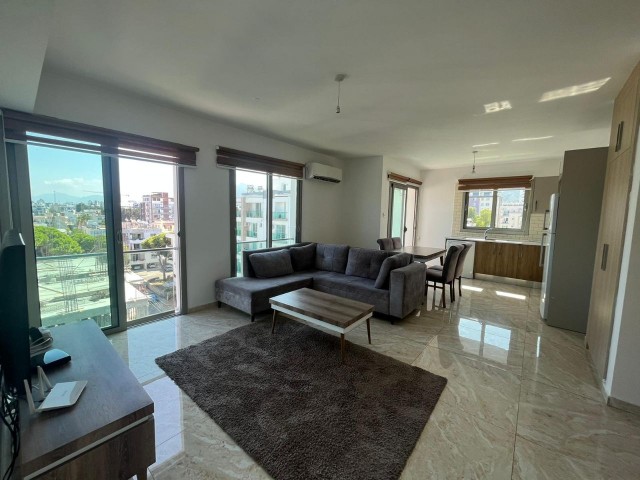 GİRNE MERKEZDE SATILIK 2+1 EŞYALI PENTHOUSE