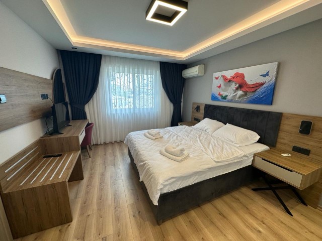 2+1 MÖBLIERTE DUPLEX-WOHNUNG ZU VERMIETEN IN GIRNE/DOĞANKÖY