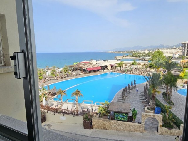 3+1 FLAT FOR SALE WITH FULL SEA VIEW IN KYRENIA NEW PORT AREA