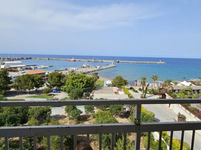 3+1 FLAT FOR SALE WITH FULL SEA VIEW IN KYRENIA NEW PORT AREA