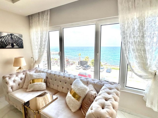 3+1 LUXURY FLAT FOR SALE IN KYRENIA CENTER WITH FULL SEA VIEW IN A PERFECT LOCATION