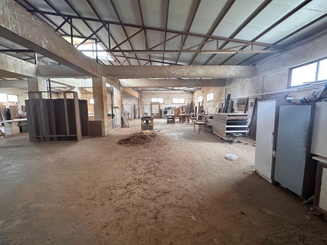 FURNITURE FACTORY FOR SALE IN NICOSIA INDUSTRIAL ZONE