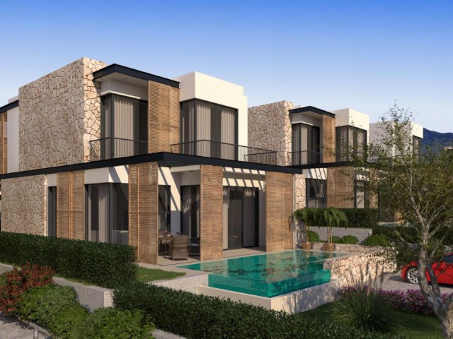 4+1/6+1 VILLAS FOR SALE IN GIRNE/OZANKÖY UNDER PROJECT PHASE