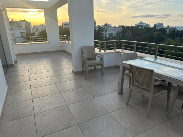 3+1 FULLY FURNISHED PENTHOUSE FOR RENT IN KYRENIA CENTER