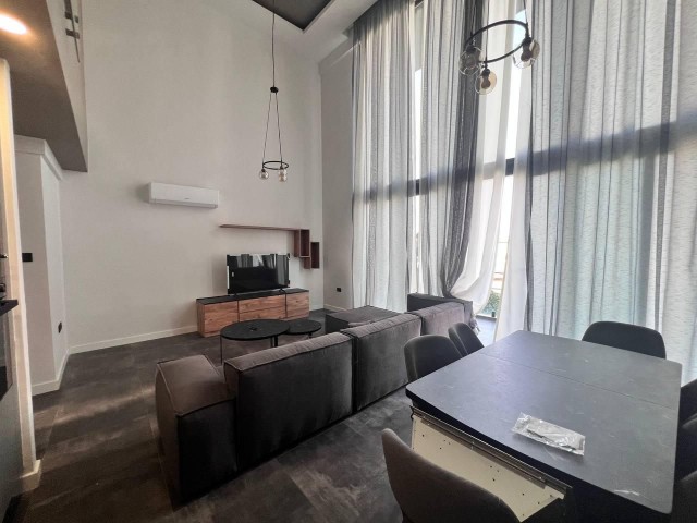 GİRNE KERVANSARAY BÖLGESİNDE KİRALIK 3+1 FUL EŞYALI LOFT DAİRE