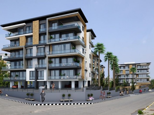 For sale in the center of Kyrenia 1+1 2+1 3+1 apartments and penthouses ** 