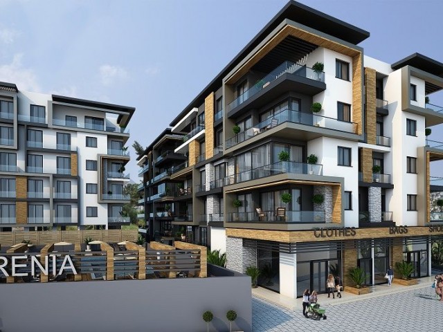 For sale in the center of Kyrenia 1+1 2+1 3+1 apartments and penthouses ** 