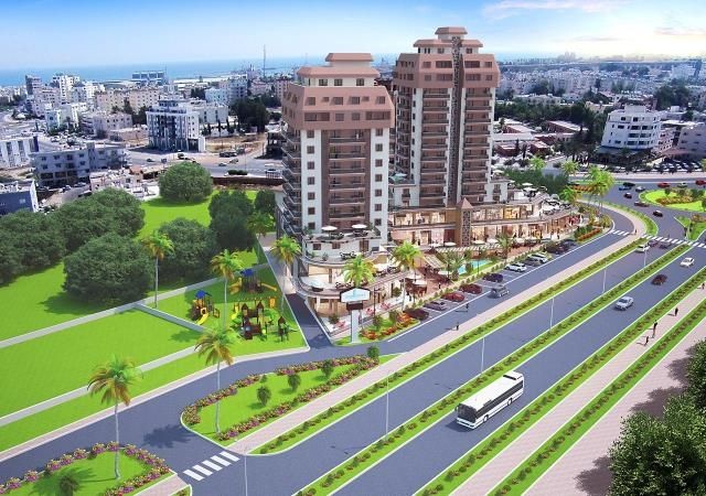 1+1 and 2+1 apartments for sale in Magosa ** 