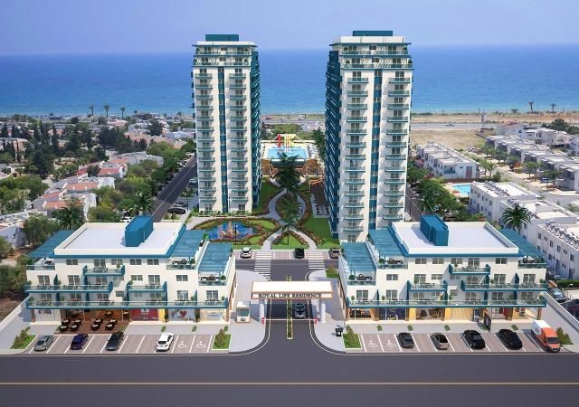 Long Beach - Iskele bolgesinde Studio ve 1+1 satilik apartmanlar