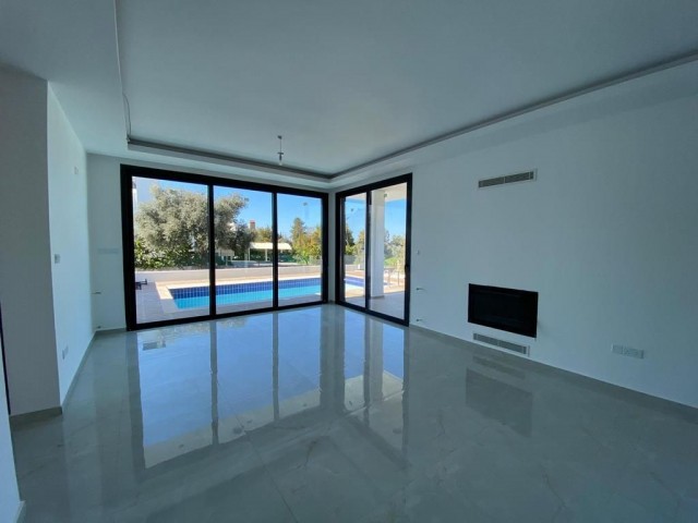 Ready to move in modern villa ın Ozankoy with private swimming pool