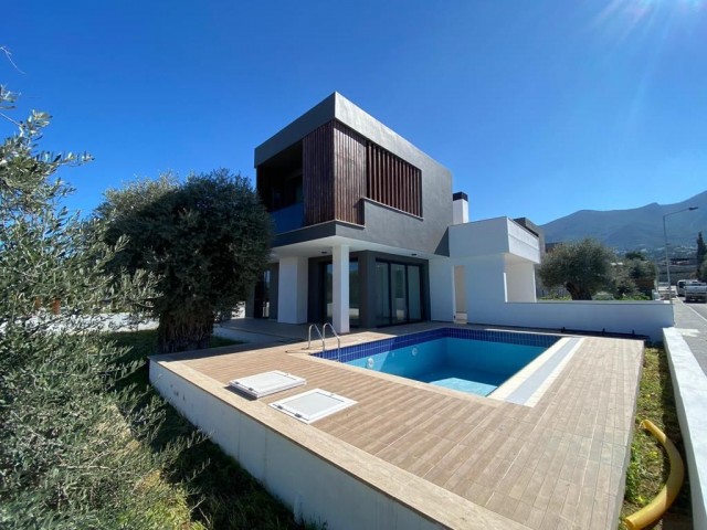 Ready to move in modern villa ın Ozankoy with private swimming pool