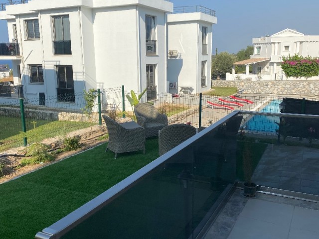 BY THE OWNER, 2+1 SPACIOUS GARDEN FLOOR FOR SALE IN ÇATALKÖY, WITH RENTAL OF 700 GBP ** 