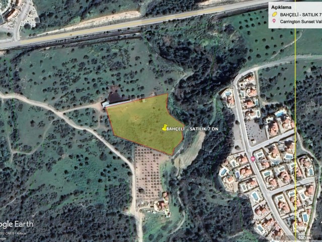 LAND FOR SALE SUITABLE FOR SITE CONSTRUCTION - GİRNE - GARDEN