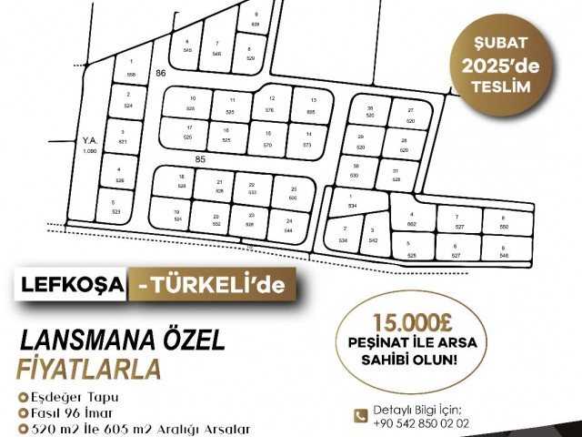 LANDS FOR SALE WITH EXCHANGE DEEDS IN TÜRKELİ