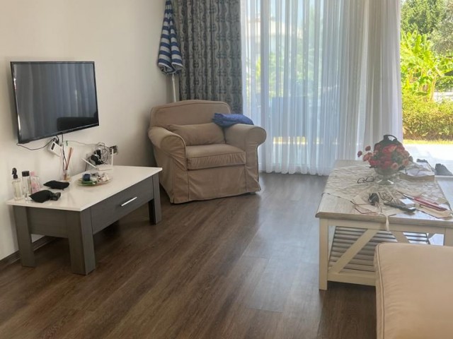 Bahçe Katlı Satılık 2+1 Daire Karaoğlanoğlu /Girne