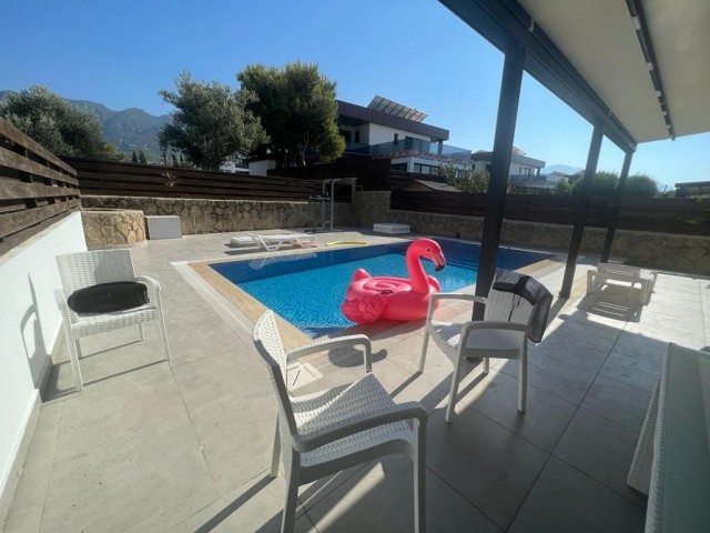 Luxury 4+1 Villa with Garden and Private Pool in Karaoğlanoğlu