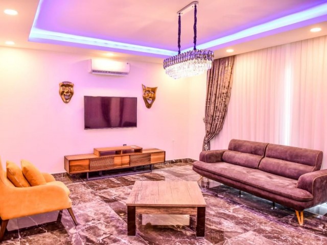 Luxury 4+1 Villa with Garden and Private Pool in Karaoğlanoğlu