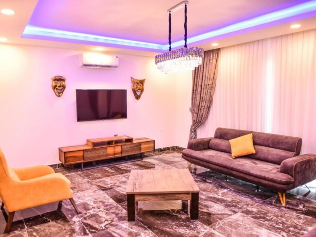 Luxury 4+1 Villa with Garden and Private Pool in Karaoğlanoğlu