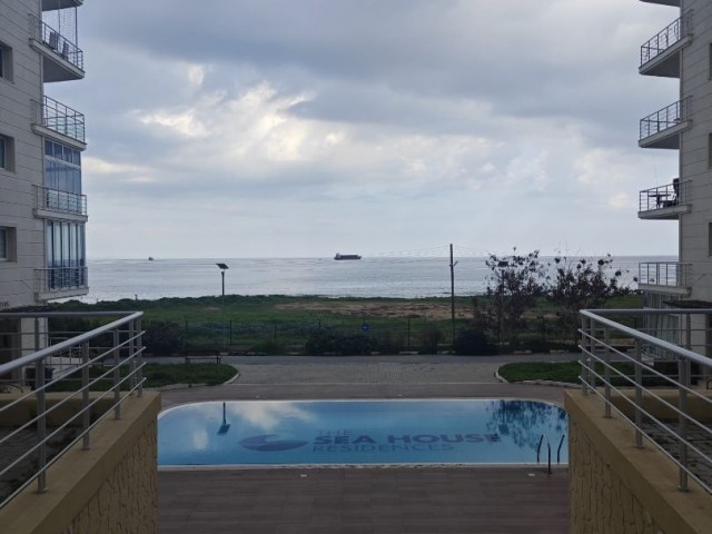 Seafront, 3+1 Residence in a Secure Site for Sale in Famagusta Gülseren