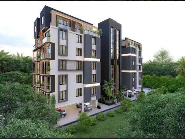 1+1/2+1 Project Flat in Kyrenia Center