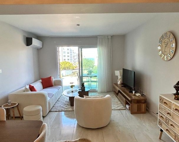 2+1 Design Furnished Flat for Sale in Karakum, Kyrenia - Within a Site for Sale