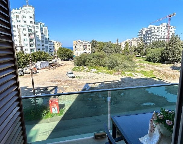 2+1 Design möblierte Wohnung zum Verkauf in Karakum, Kyrenia – innerhalb eines Grundstücks zum Verkauf