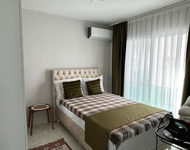 2+1 Design möblierte Wohnung zum Verkauf in Karakum, Kyrenia – innerhalb eines Grundstücks zum Verkauf