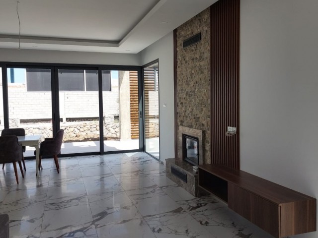 3+1 ZERO VILLA WITH BBQ AND FIREPLACE FOR SALE IN ÇATALKÖY, KYRENIA ** 