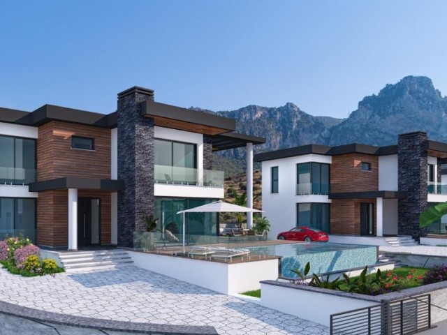 A+ Turkish Villas for Sale in Kyrenia / Zeytinlik That Will Make Your Dreams Come True ** 