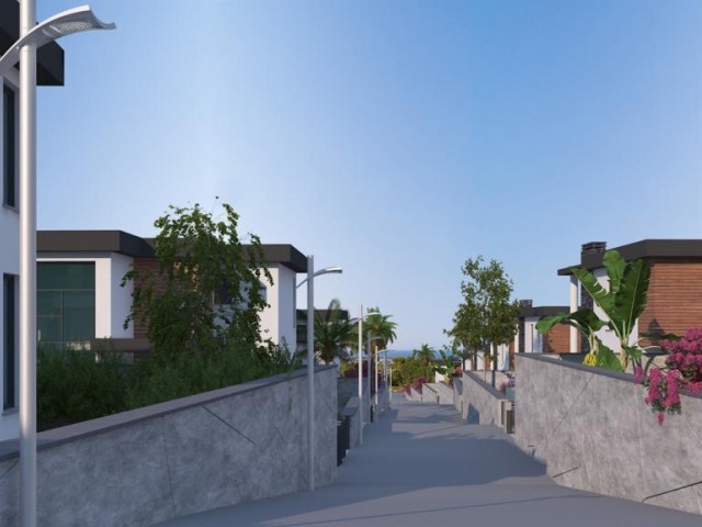 Girne/Zeytinlik'te Hayallerinizi Gerçeğe Dönüştürecek Satılık A+  Türk Malı Villalar