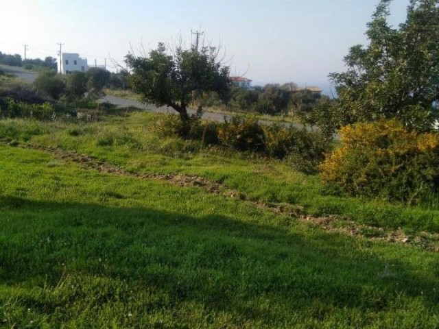 Kyrenia /Kayalar Land for Sale with Sea View is also Not Closed Dec ** 