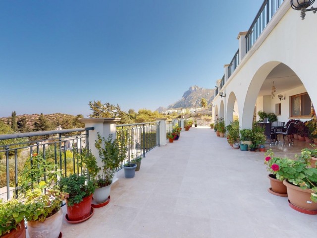 Mansion for Sale in Kyrenia/Karmi with Uninterrupted Views and Private Pool