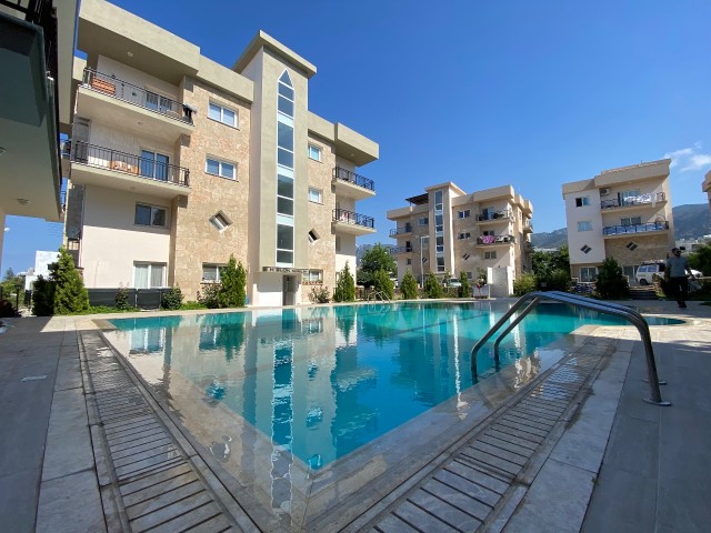 3+1 Flat for Sale in a Complex with Pool in Kyrenia/Alsancak