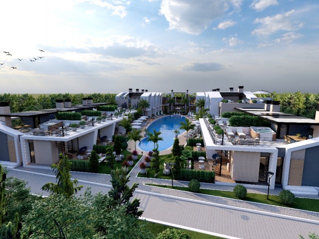 1+1 and 2+1 Apartments for Sale Close to the Sea in Kyrenia/Lapta