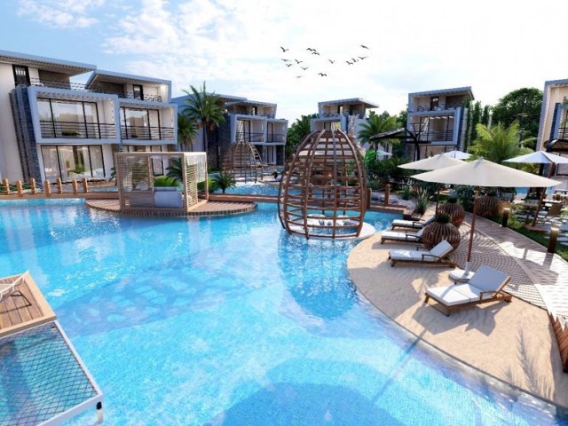 Villas for Sale in Kyrenia/Lapta Complex with Communal Pool