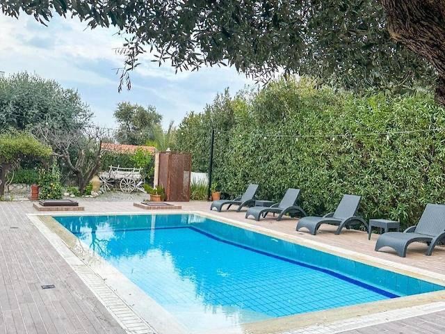 Zu verkaufen 3+1 Luxus-Villa mit privatem Pool in Karakum, Kyrenia